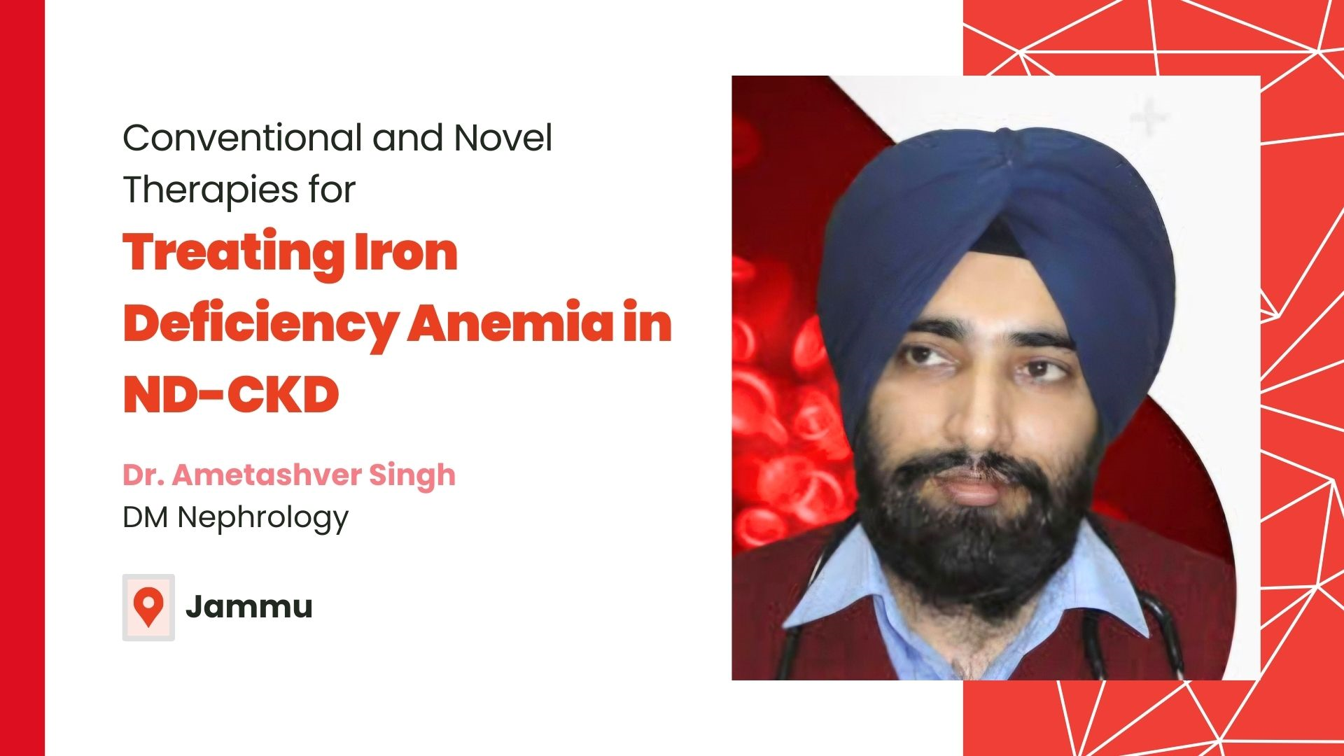 Conventional and novel therapies for treating iron deficiency anemia in ND-CKD