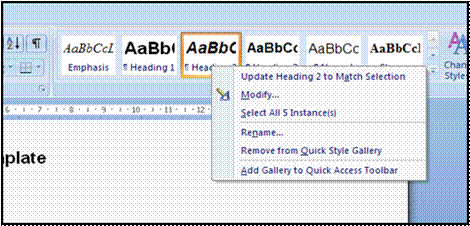 Title: Amend Default Styles - Description: How to amend default style image.